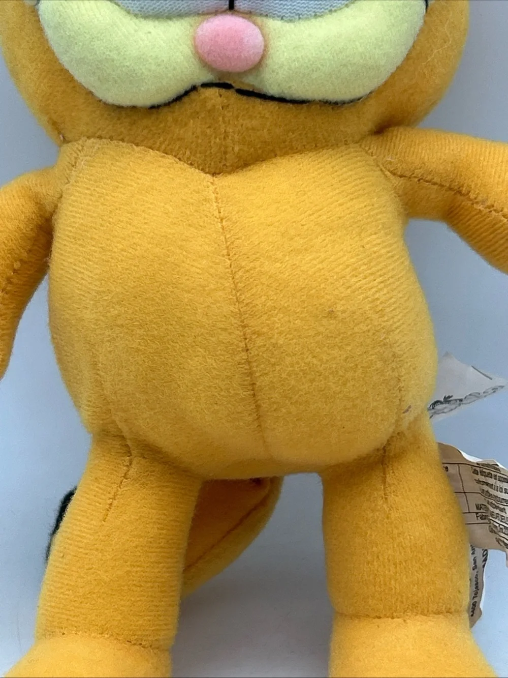 Garfield The Cat PAWS Play by Play Toy Vintage 9” Stuffed Plush Jim Davis